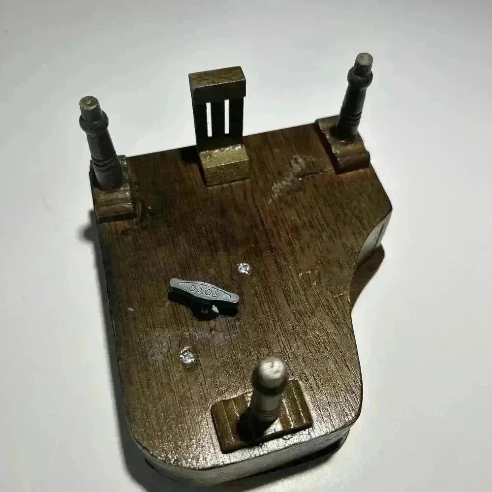 Vintage Wooden Grand Piano Music Box - Picture 11 of 12